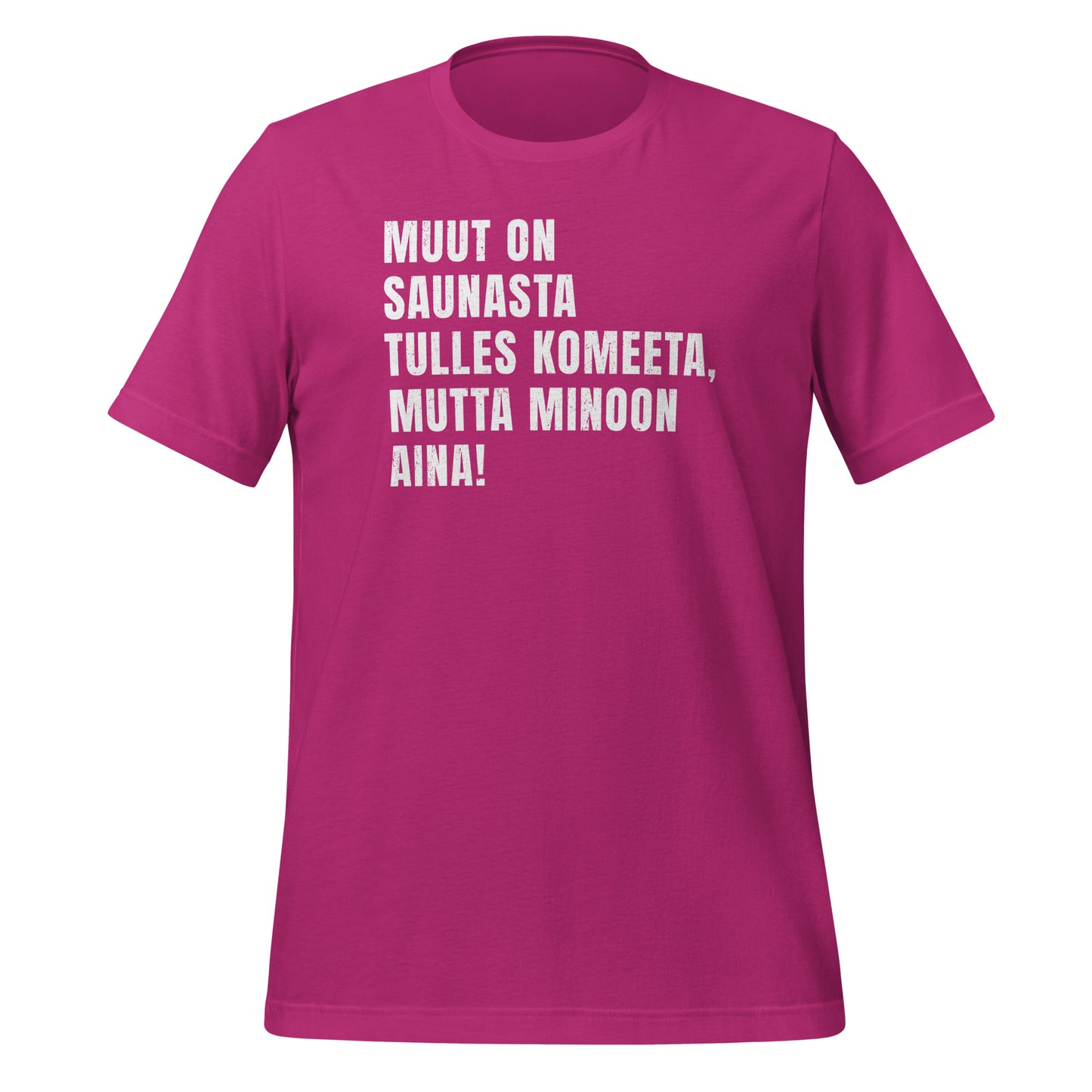 Funny Ostrobothnian Sauna Humor Shirt | Unisex T-Shirt