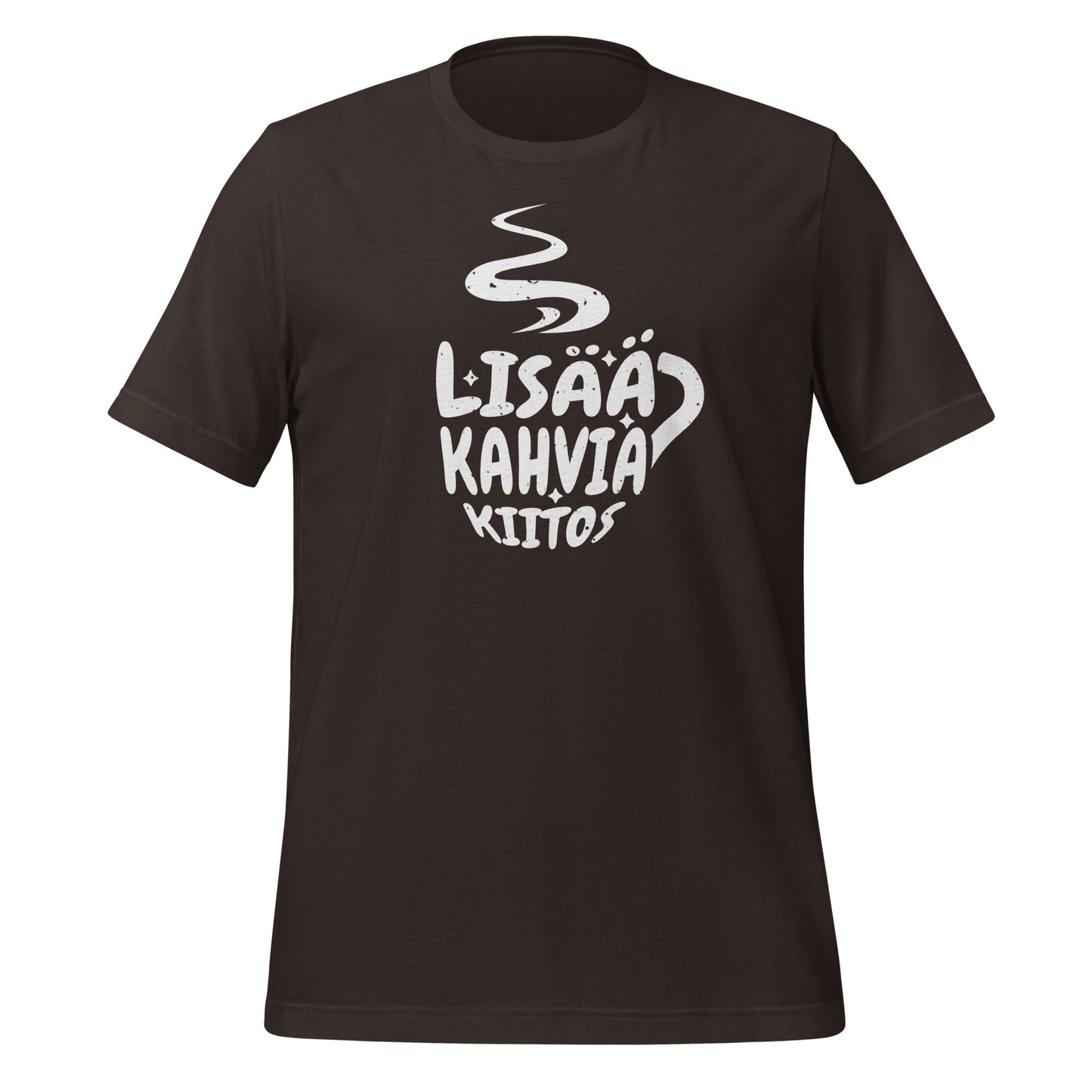 Lisää Kahvia Kiitos - T-paita niille, jotka rakastavat kahvia | Unisex t-paita