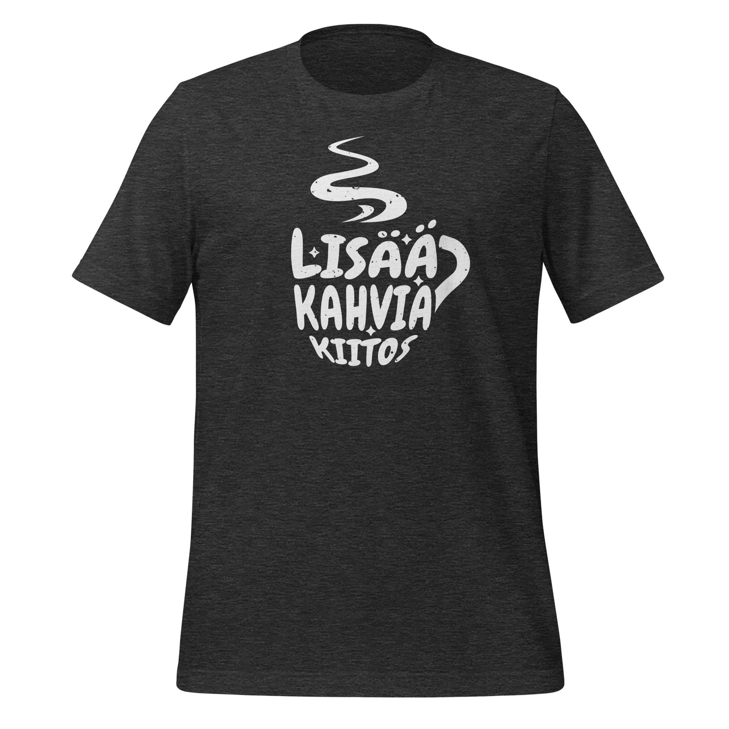 Lisää Kahvia Kiitos - T-paita niille, jotka rakastavat kahvia | Unisex t-paita