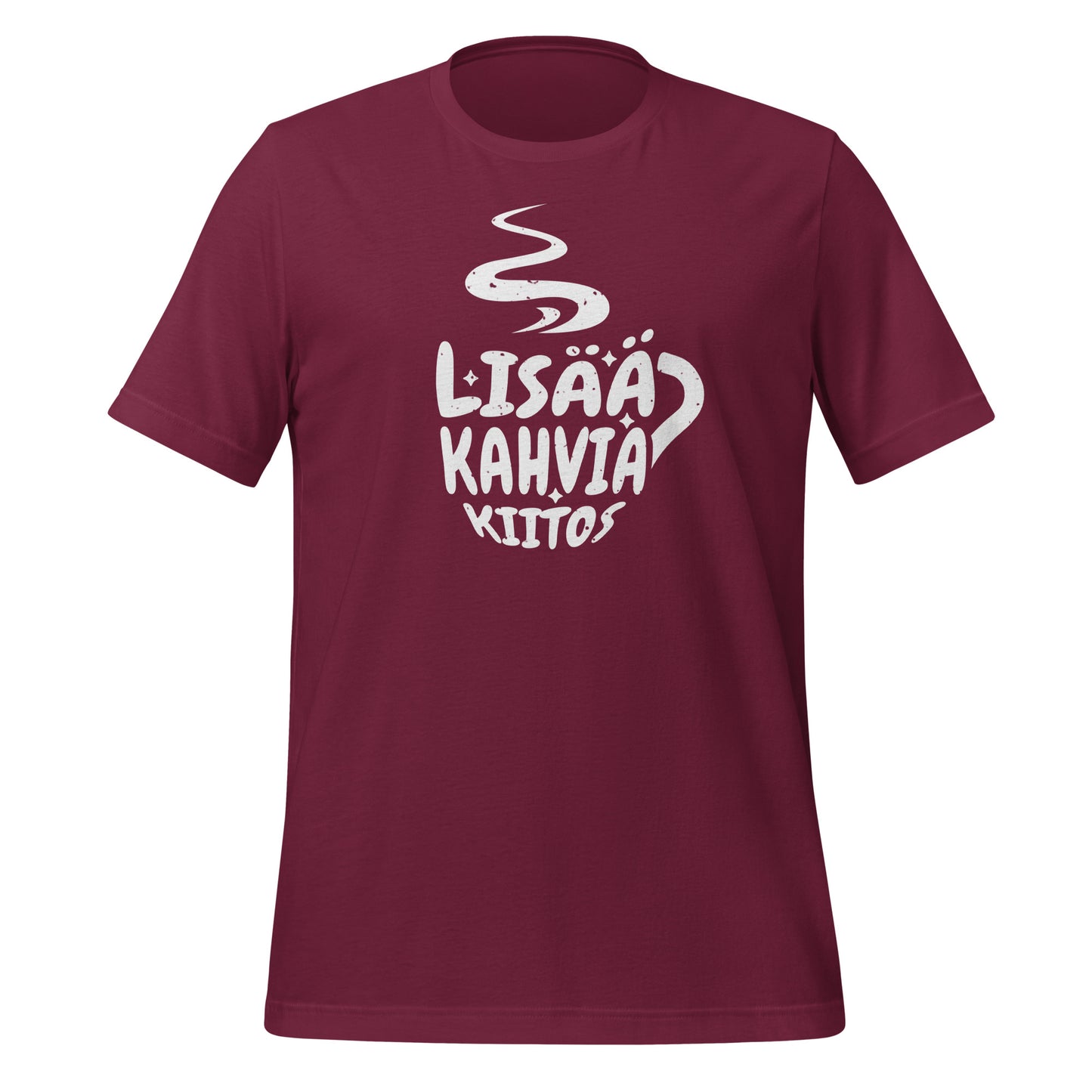 Lisää Kahvia Kiitos - T-paita niille, jotka rakastavat kahvia | Unisex t-paita