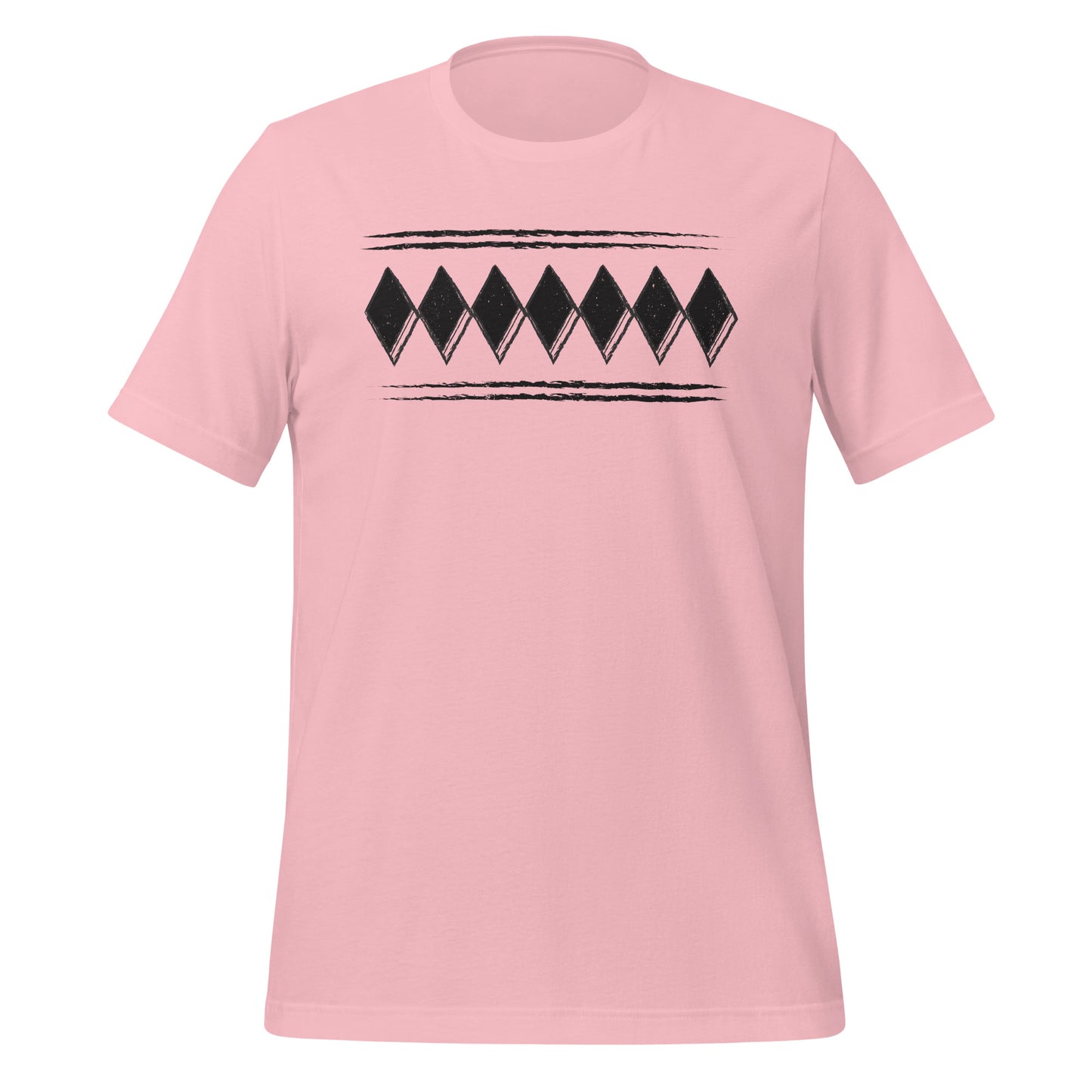 Pohjalainen musta salmiakkiraita - Unisex T-paita