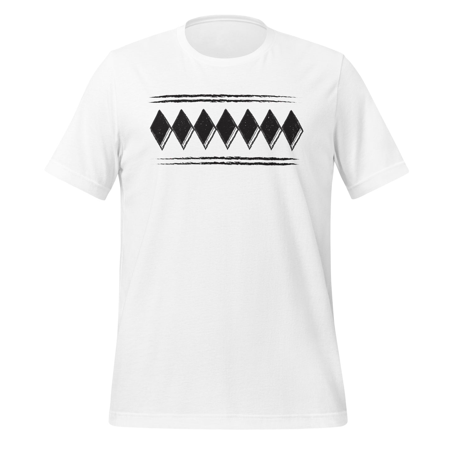 Pohjalainen musta salmiakkiraita - Unisex T-paita