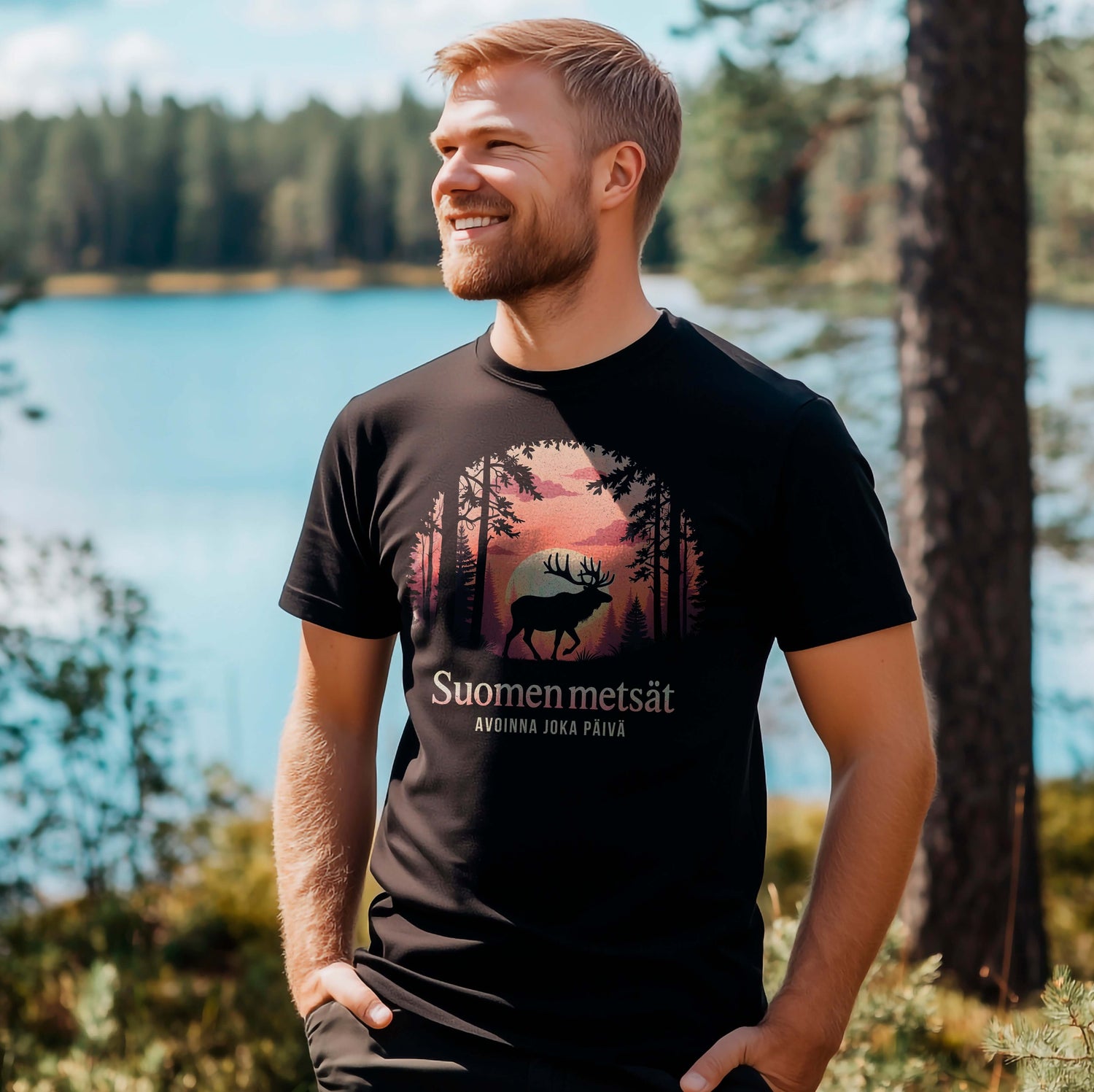 Suomalainen metsä -paidat
